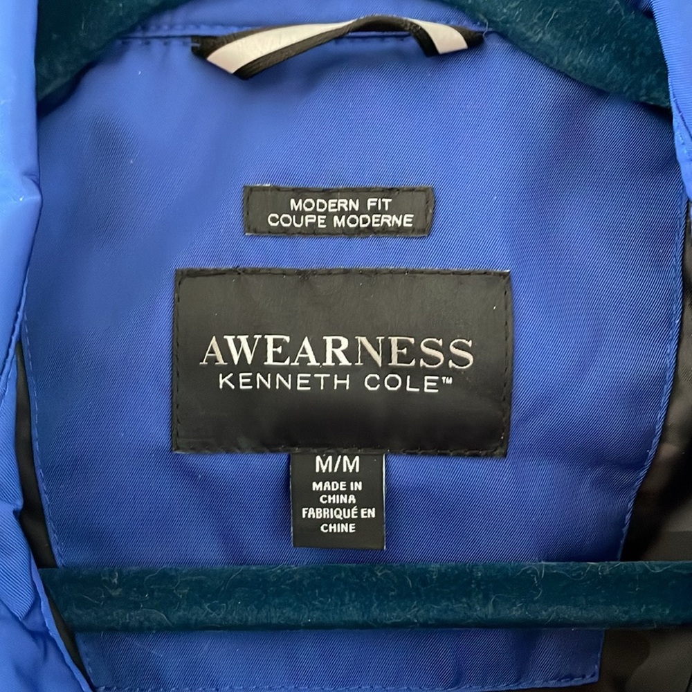 Blue Spring Jacket by Kenneth Cole - Picture 2 of 4